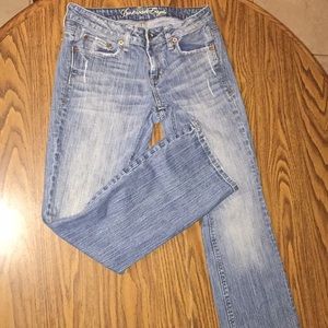 Women’s American Eagle Jeans Boot Cut Sz 4 Short